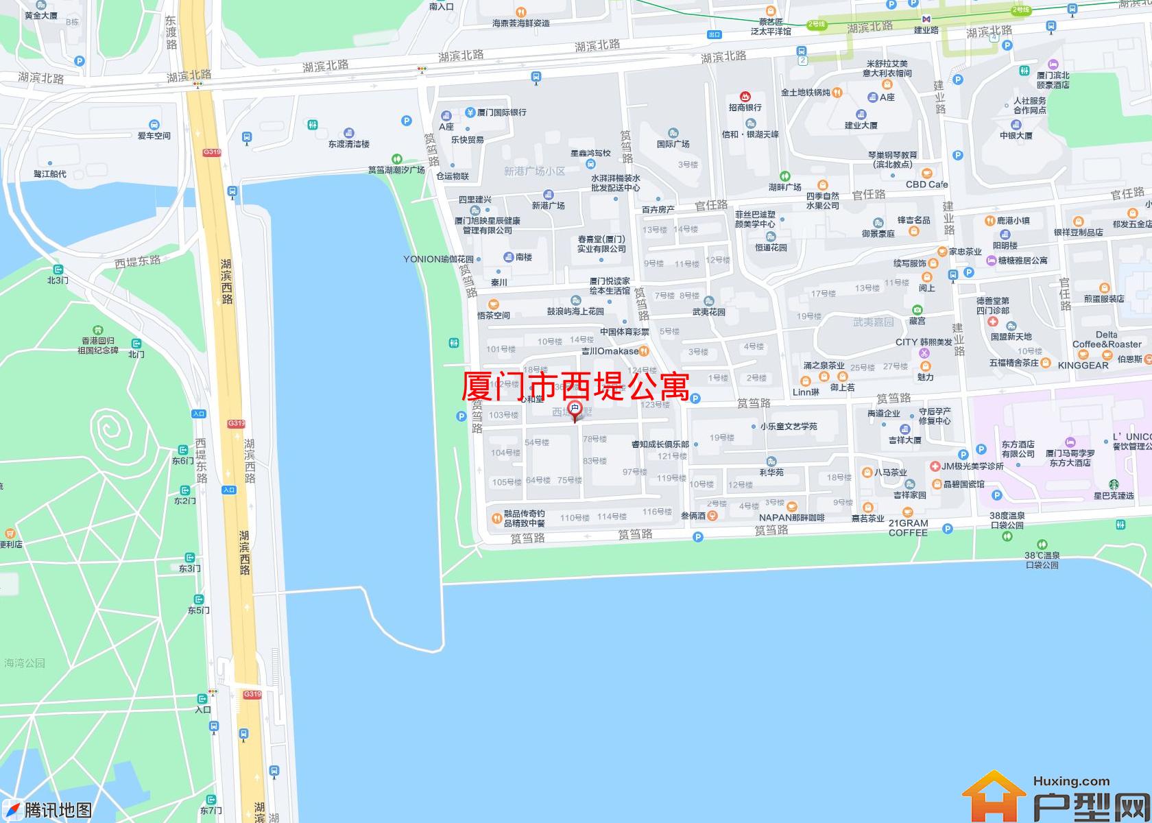 西堤公寓小区 - 户型网