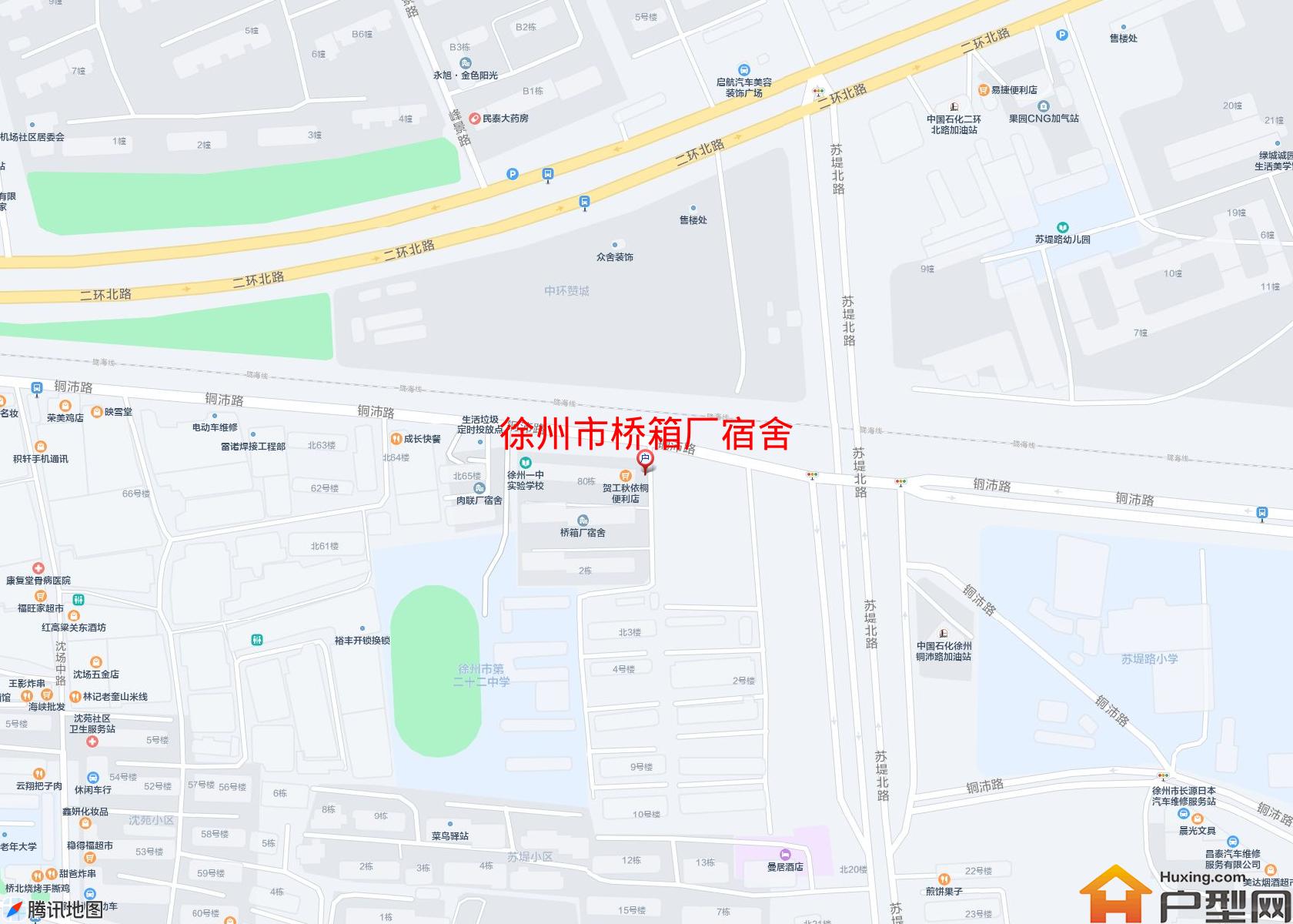 桥箱厂宿舍小区 - 户型网