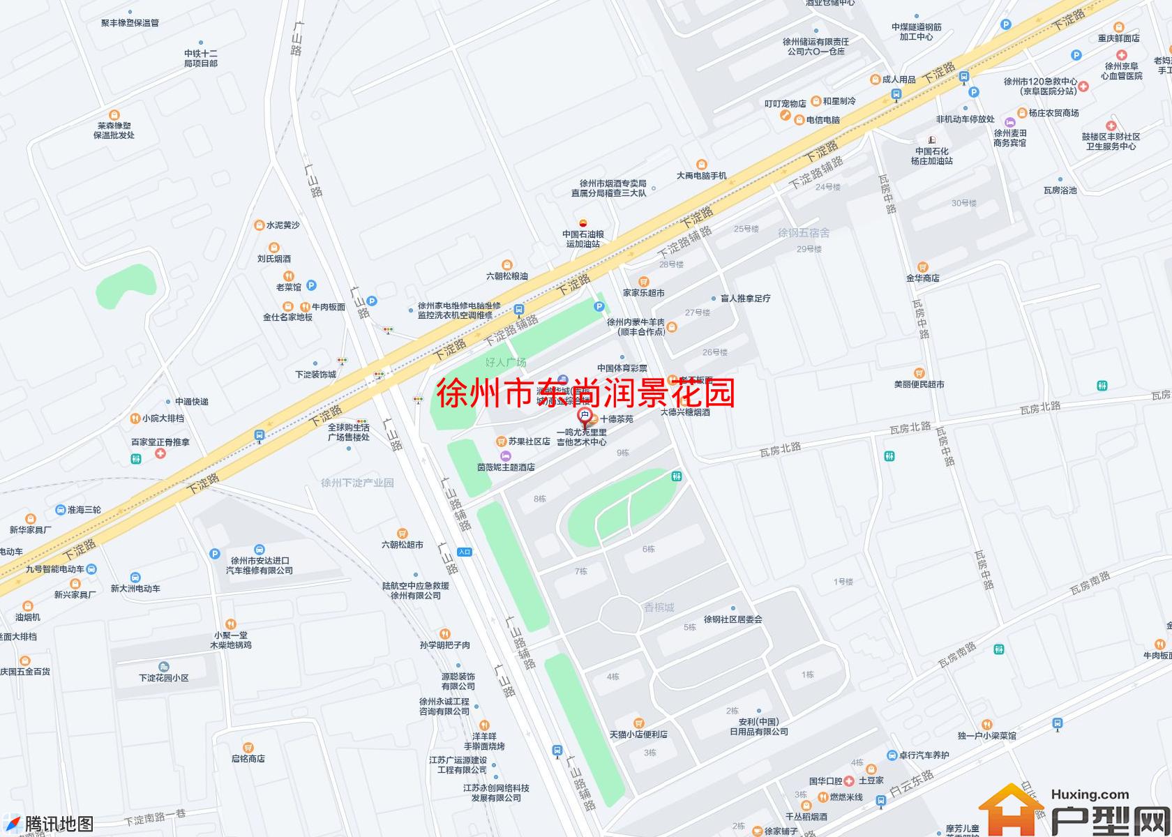 东尚润景花园小区 - 户型网