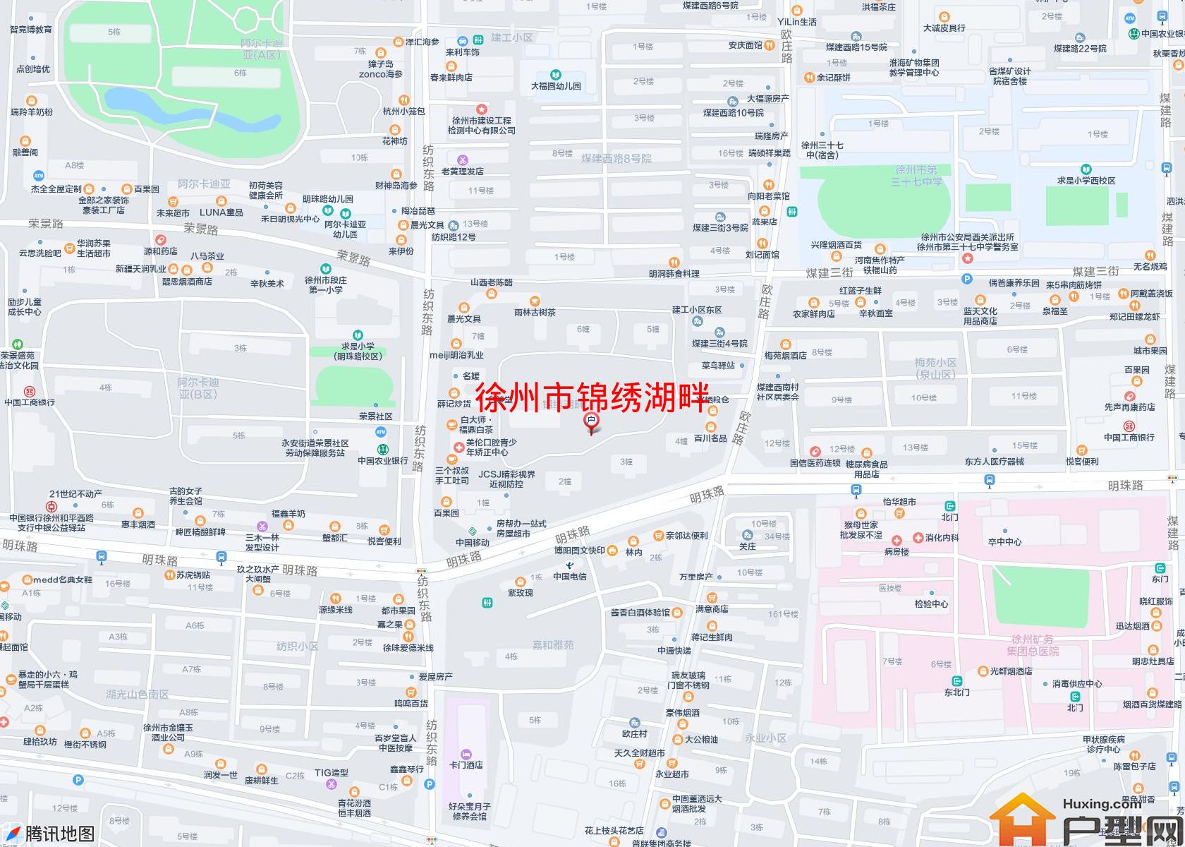 锦绣湖畔小区 - 户型网