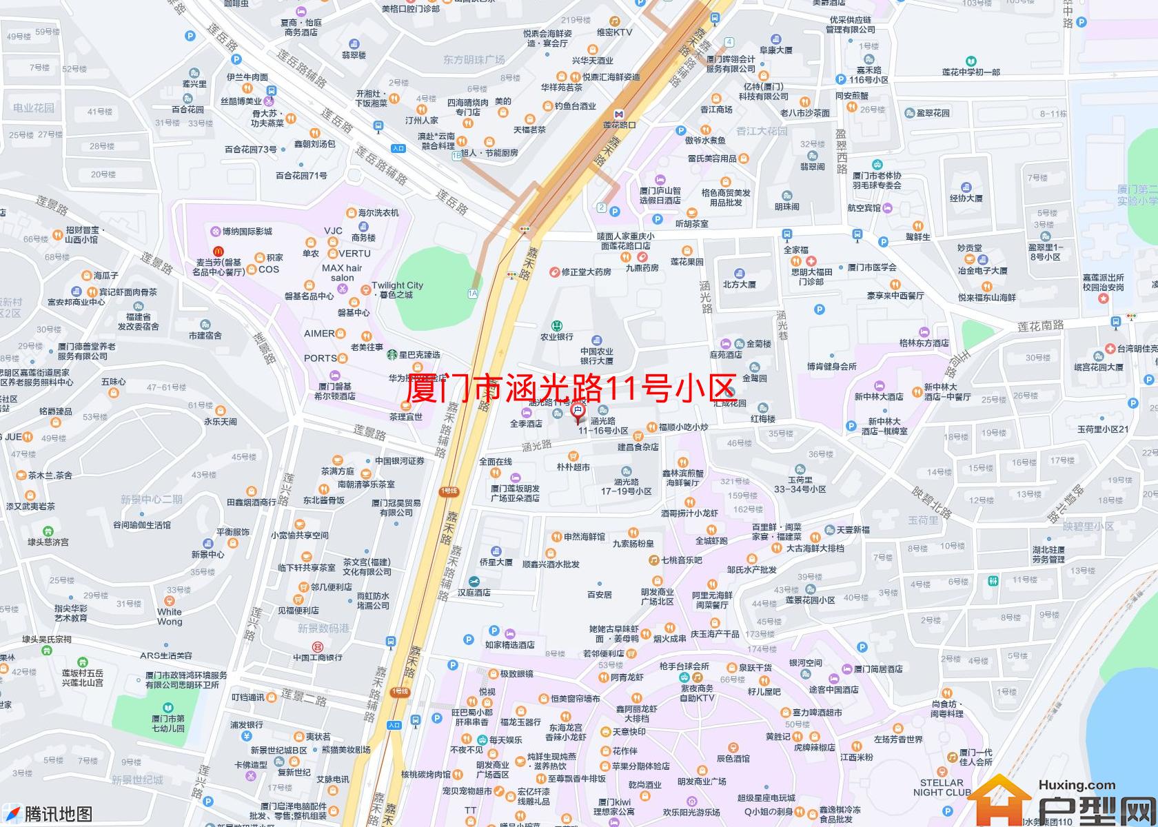 涵光路11号小区小区 - 户型网