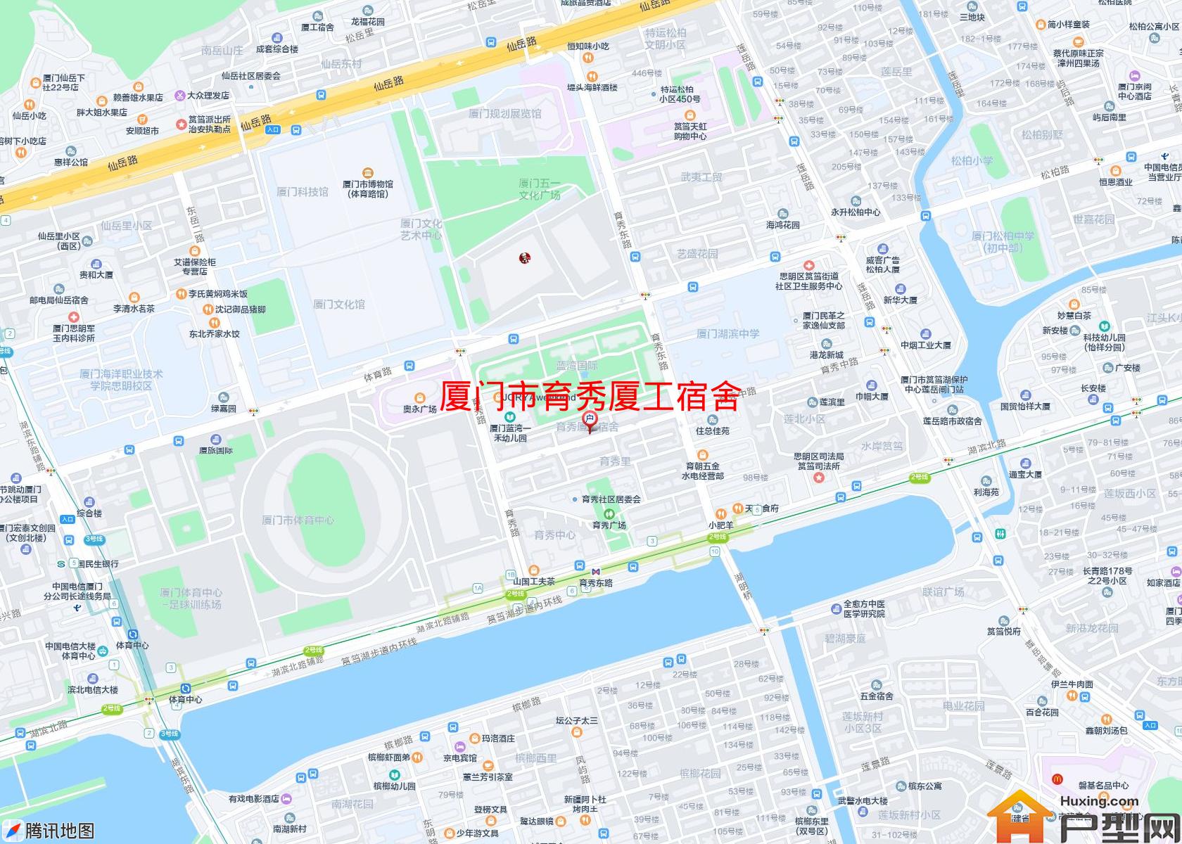 育秀厦工宿舍小区 - 户型网