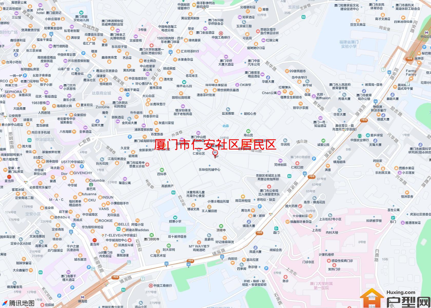 仁安社区居民区小区 - 户型网