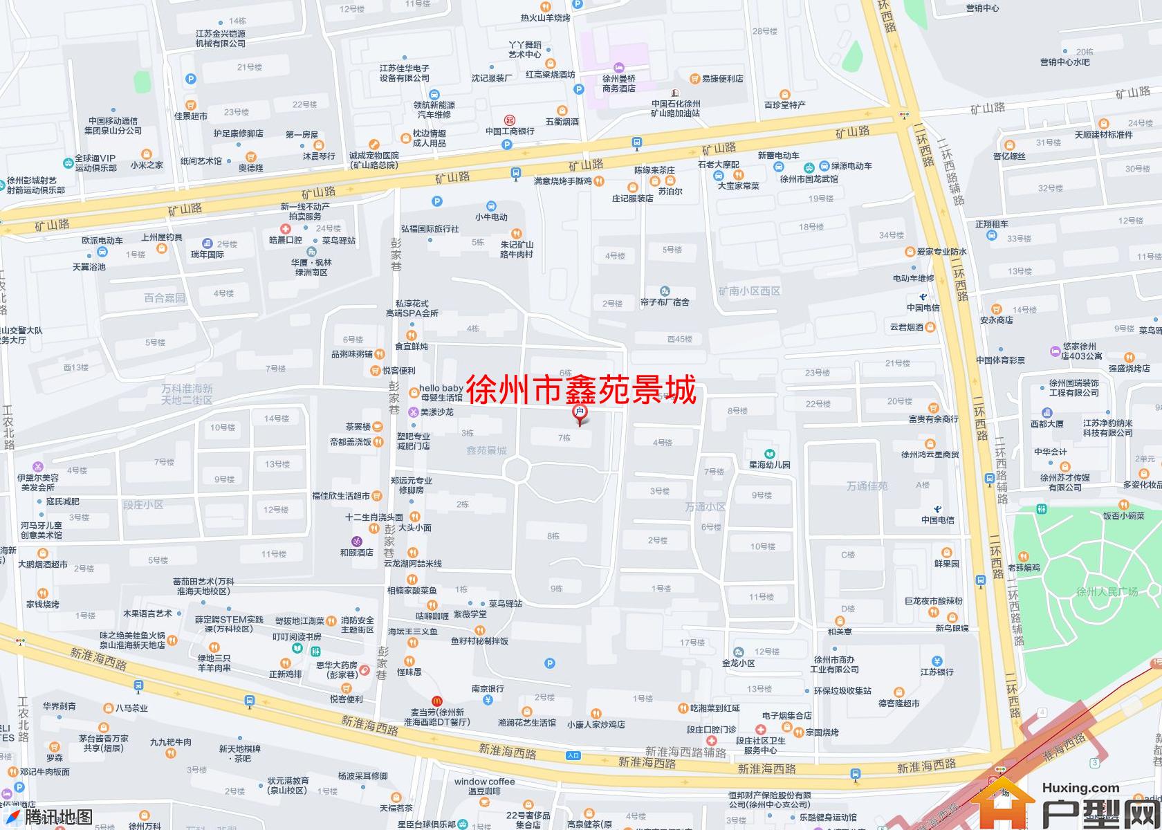 鑫苑景城小区 - 户型网