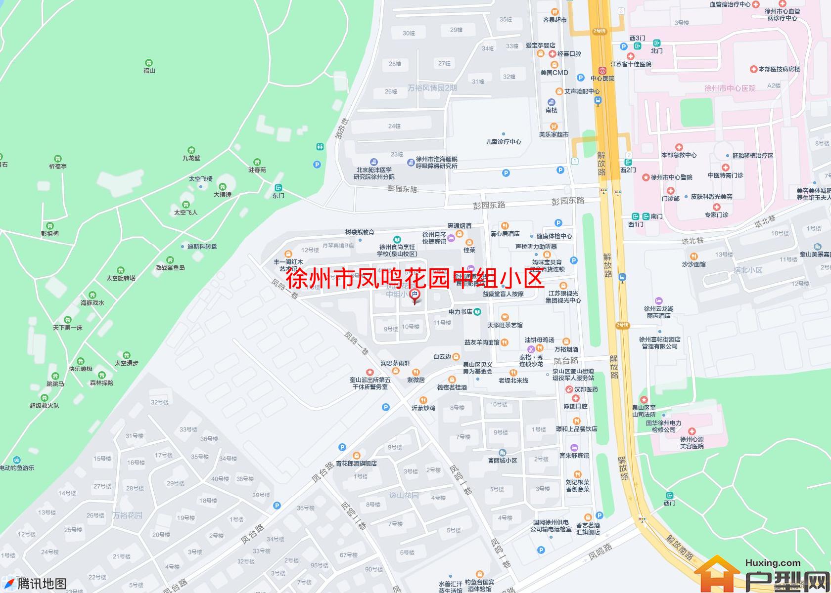 凤鸣花园中组小区小区 - 户型网