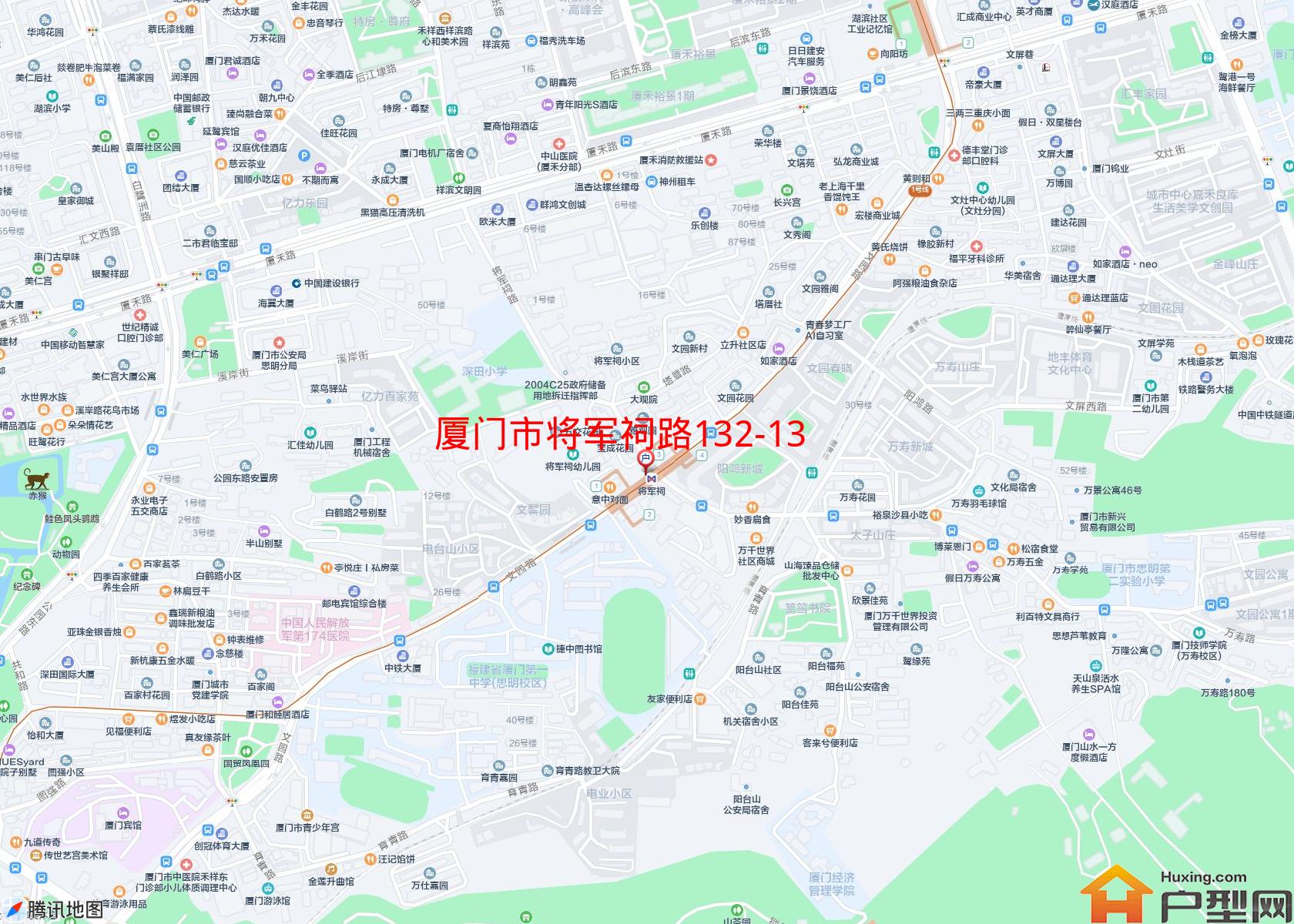 将军祠路132-137号小区小区 - 户型网