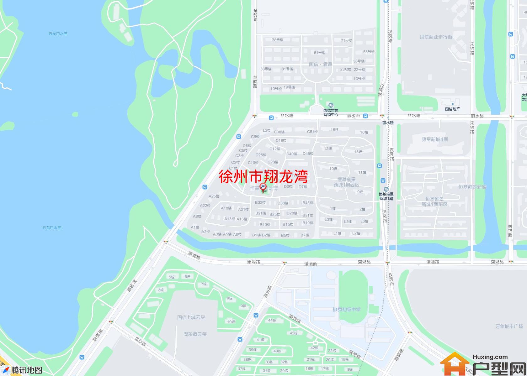 翔龙湾小区 - 户型网