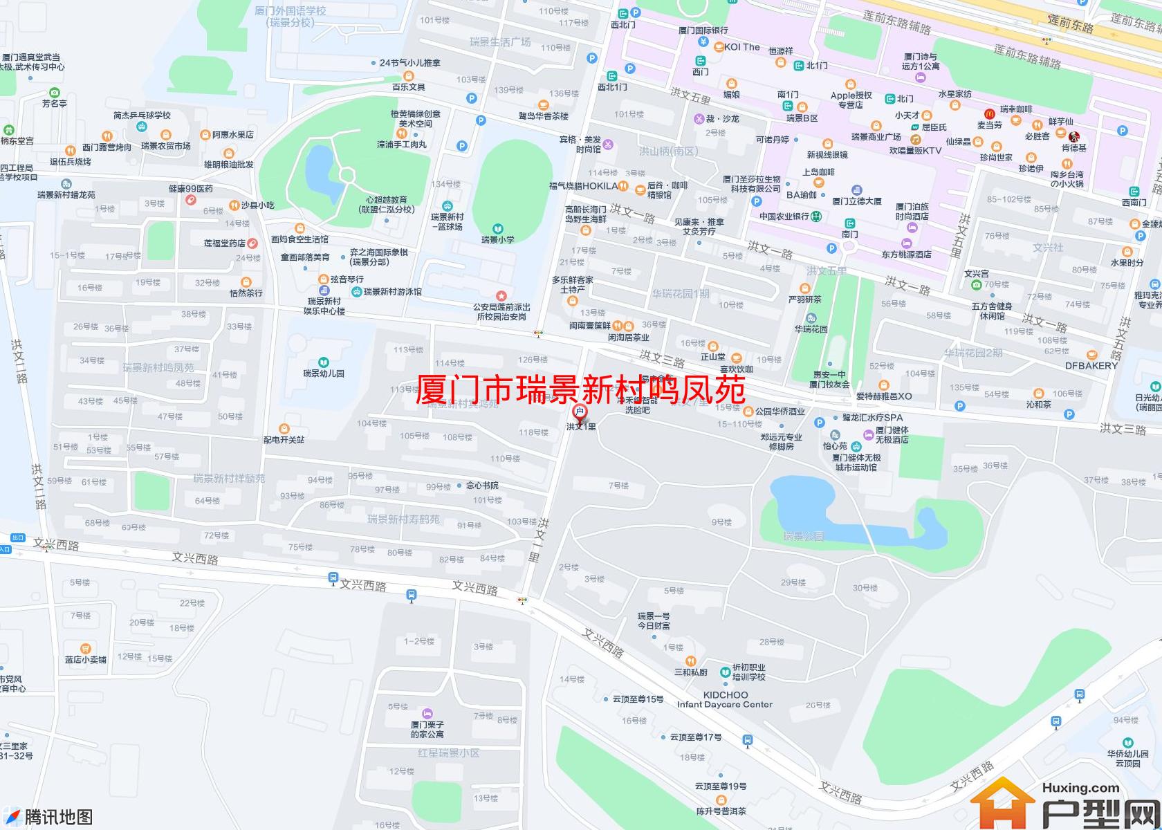 瑞景新村鸣凤苑小区 - 户型网