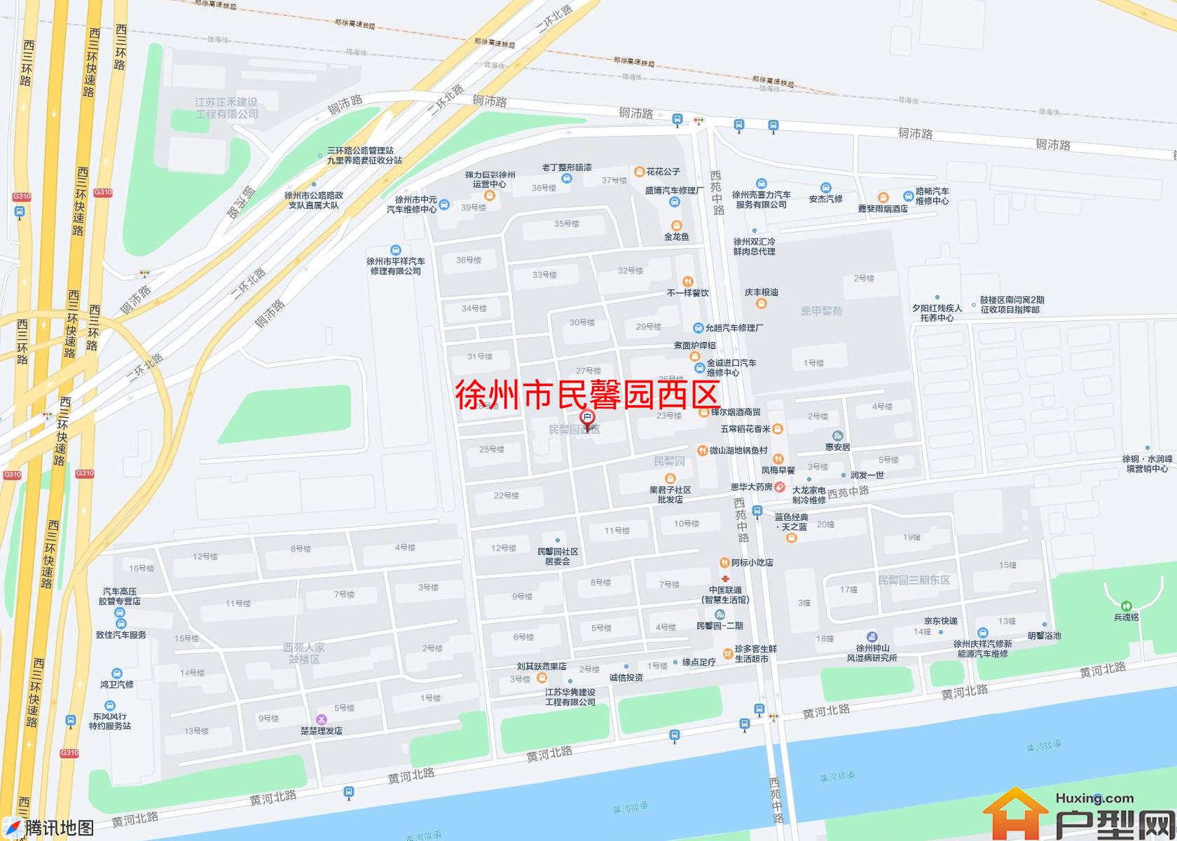 民馨园西区小区 - 户型网