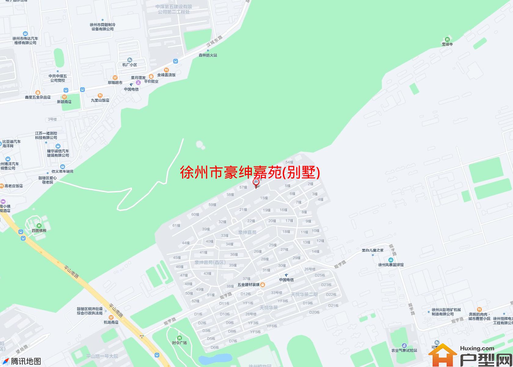豪绅嘉苑(别墅)小区 - 户型网