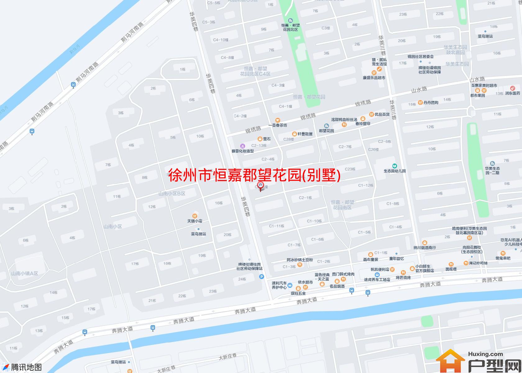 恒嘉郡望花园(别墅)小区 - 户型网