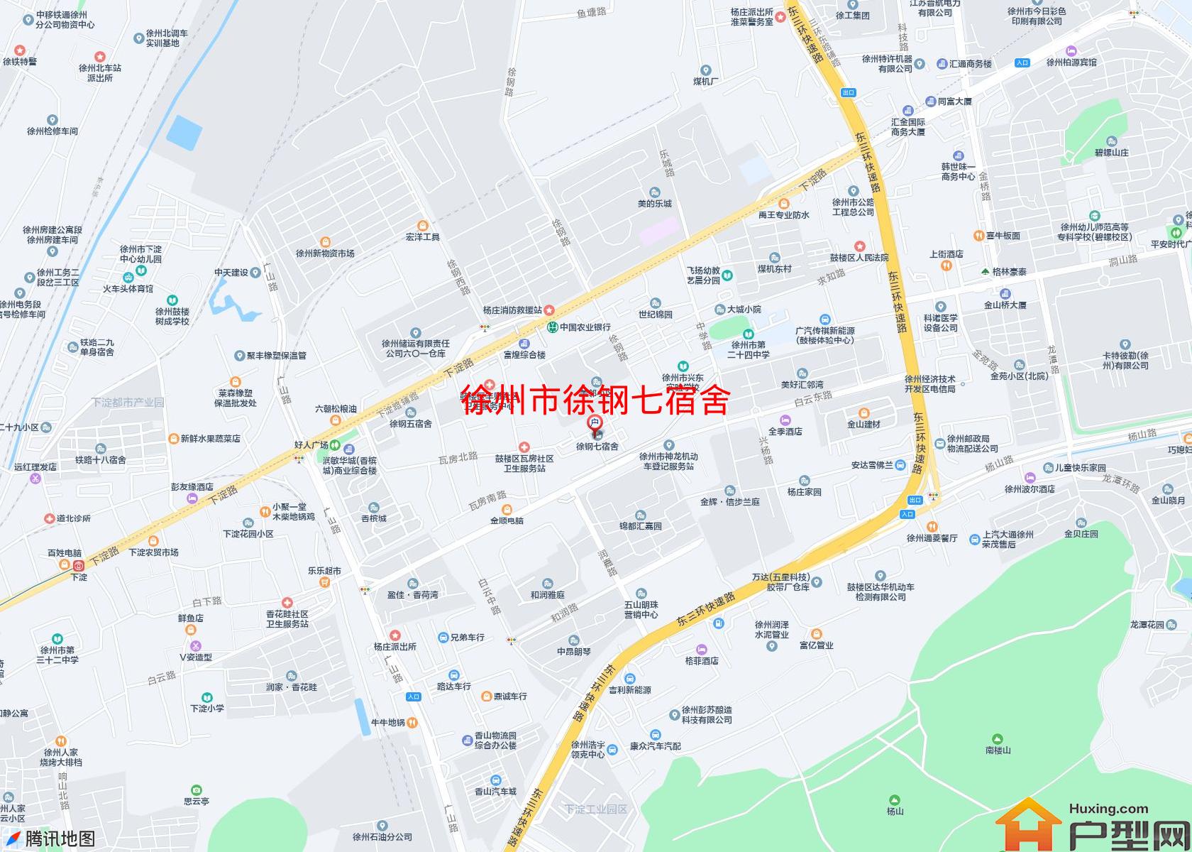 徐钢七宿舍小区 - 户型网