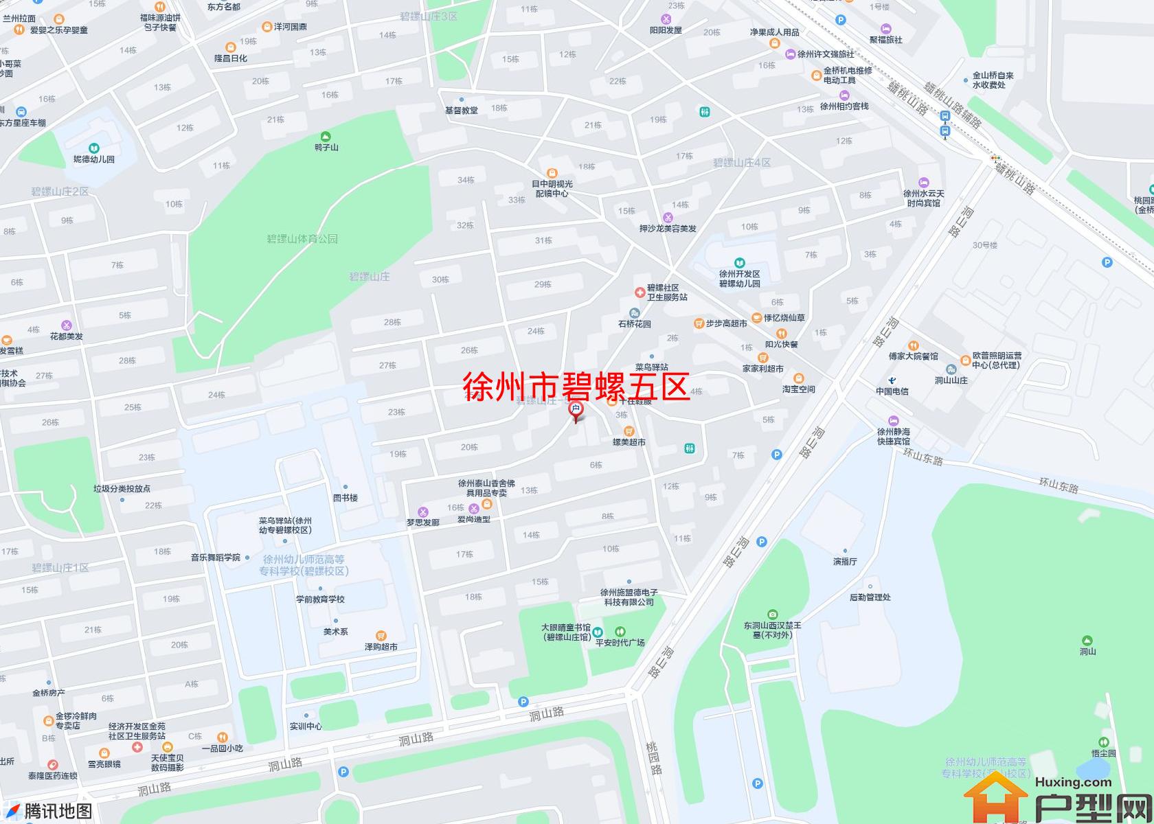 碧螺五区小区 - 户型网