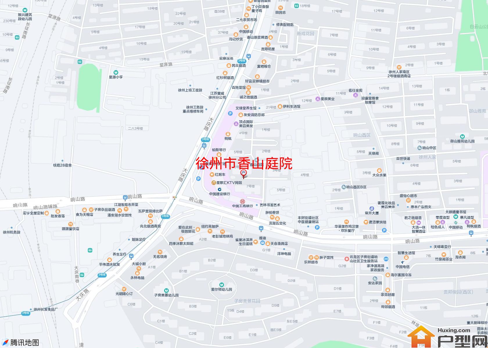 香山庭院小区 - 户型网
