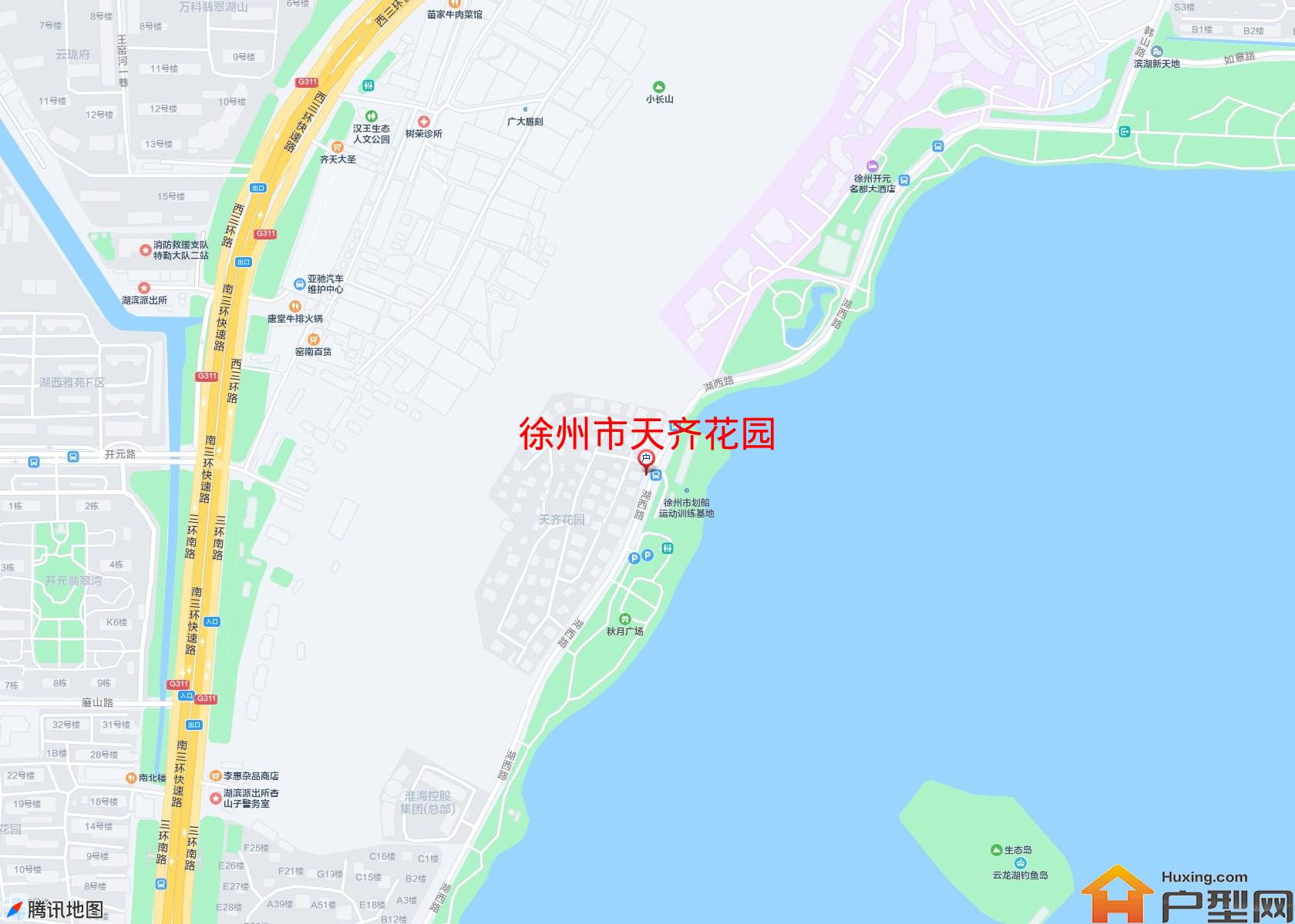 天齐花园小区 - 户型网