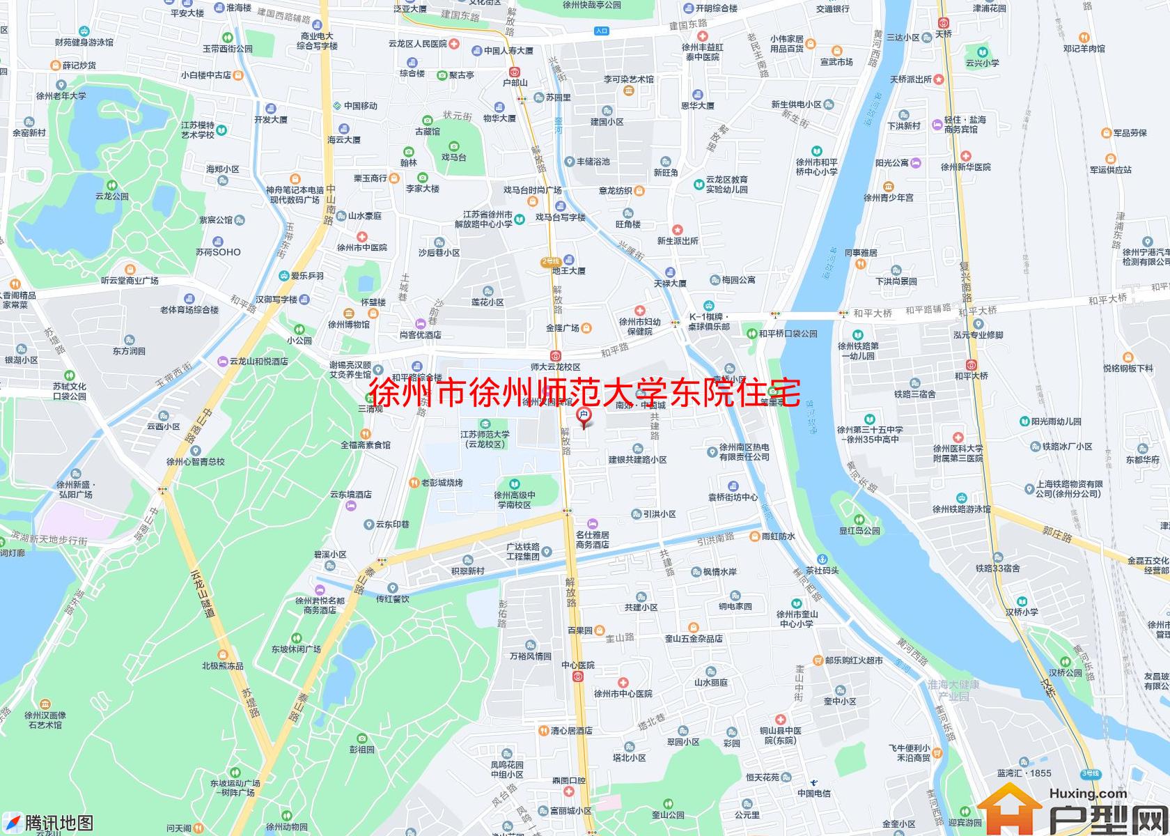 徐州师范大学东院住宅小区小区 - 户型网