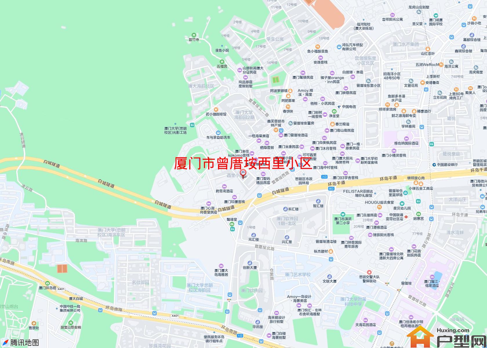 曾厝垵西里小区小区 - 户型网