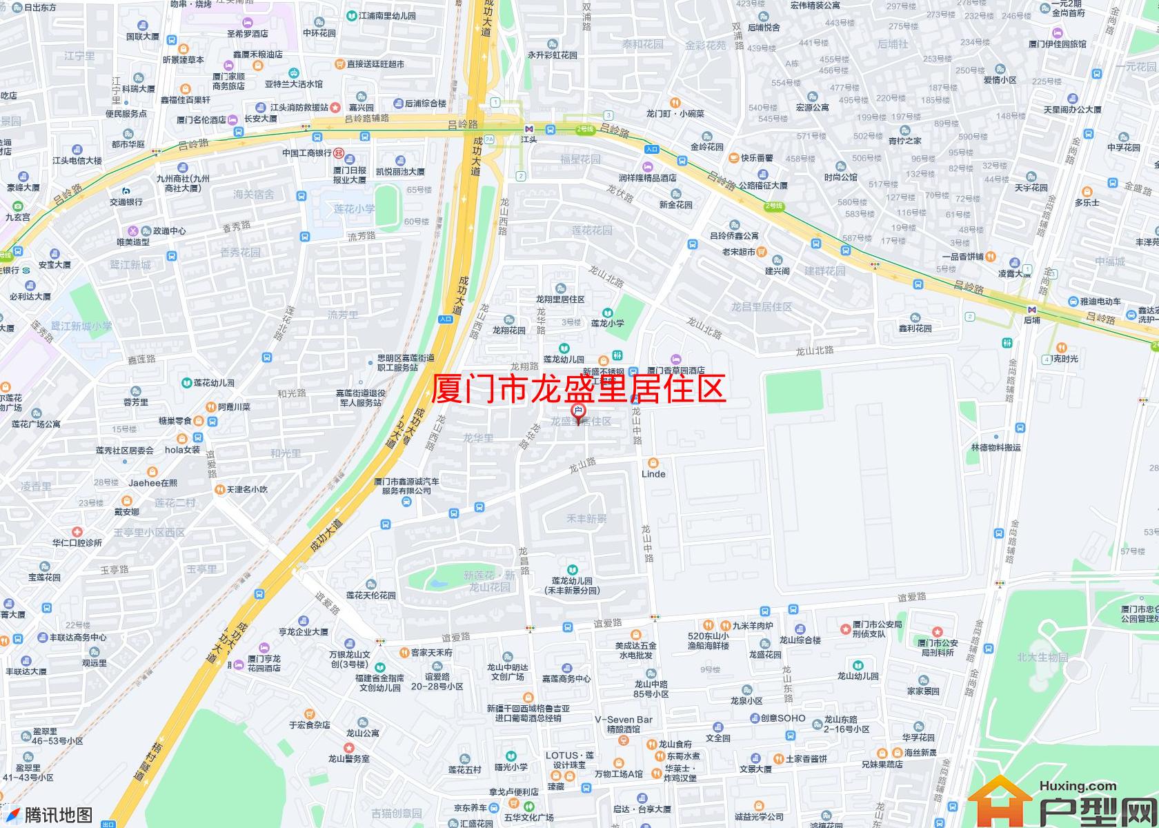 龙盛里居住区小区 - 户型网