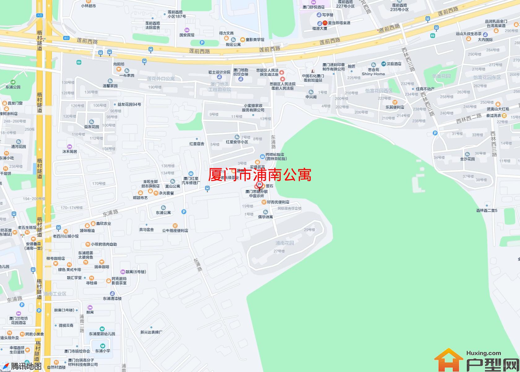 浦南公寓小区 - 户型网
