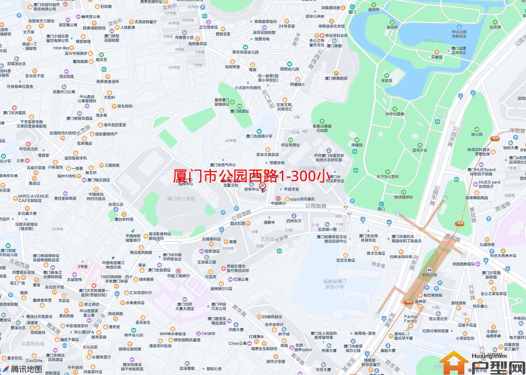 公园西路1-300小区小区 - 户型网