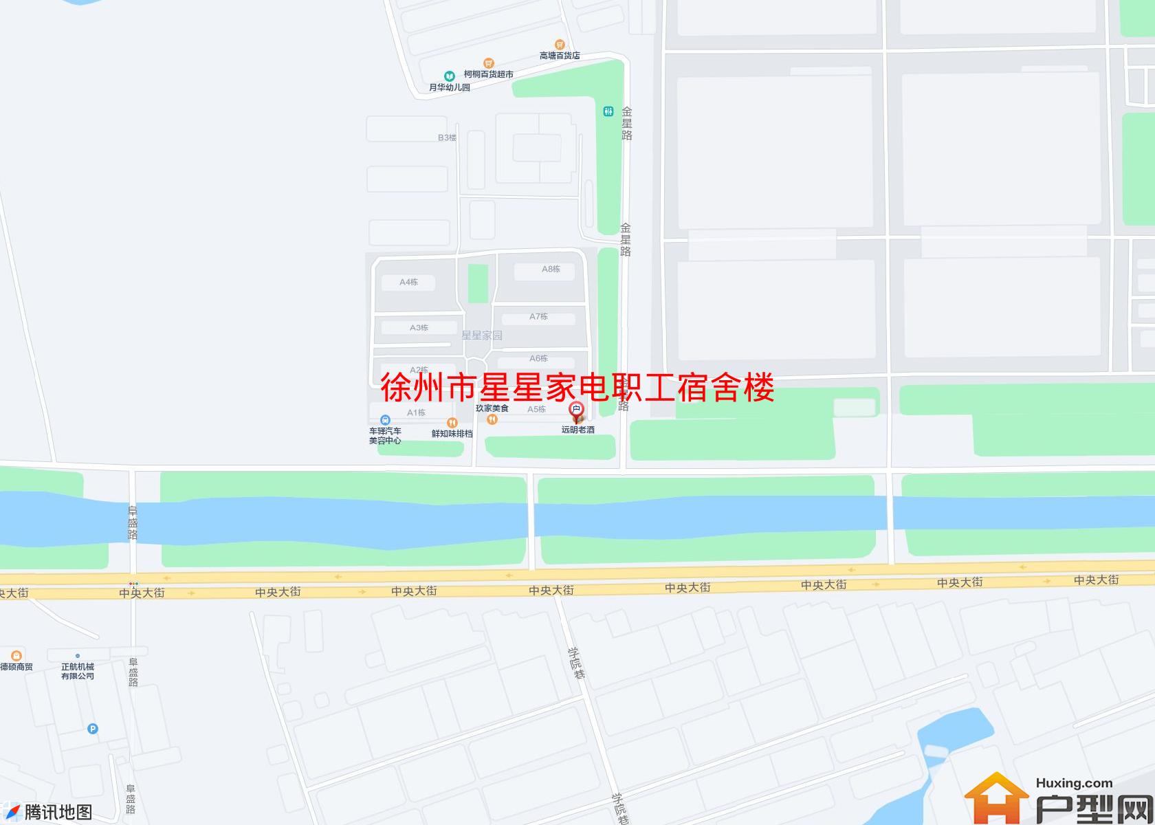 星星家电职工宿舍楼小区 - 户型网