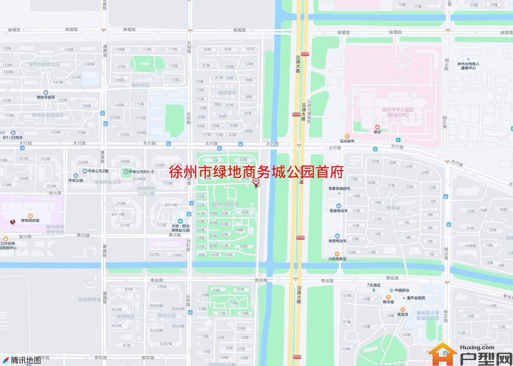 绿地商务城公园首府小区 - 户型网