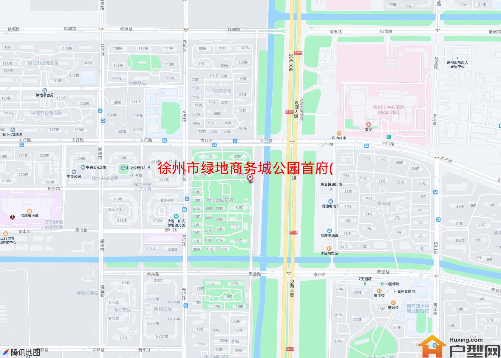 绿地商务城公园首府(别墅)小区 - 户型网