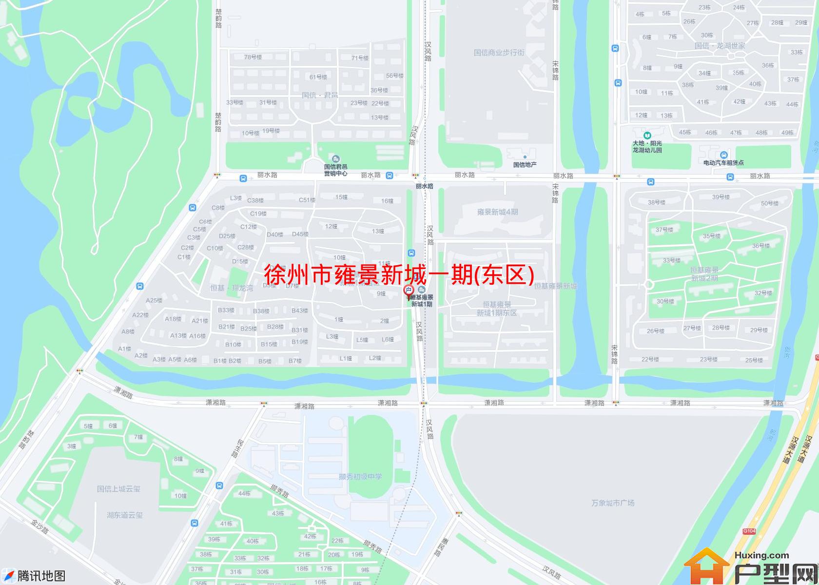 雍景新城一期(东区)小区 - 户型网