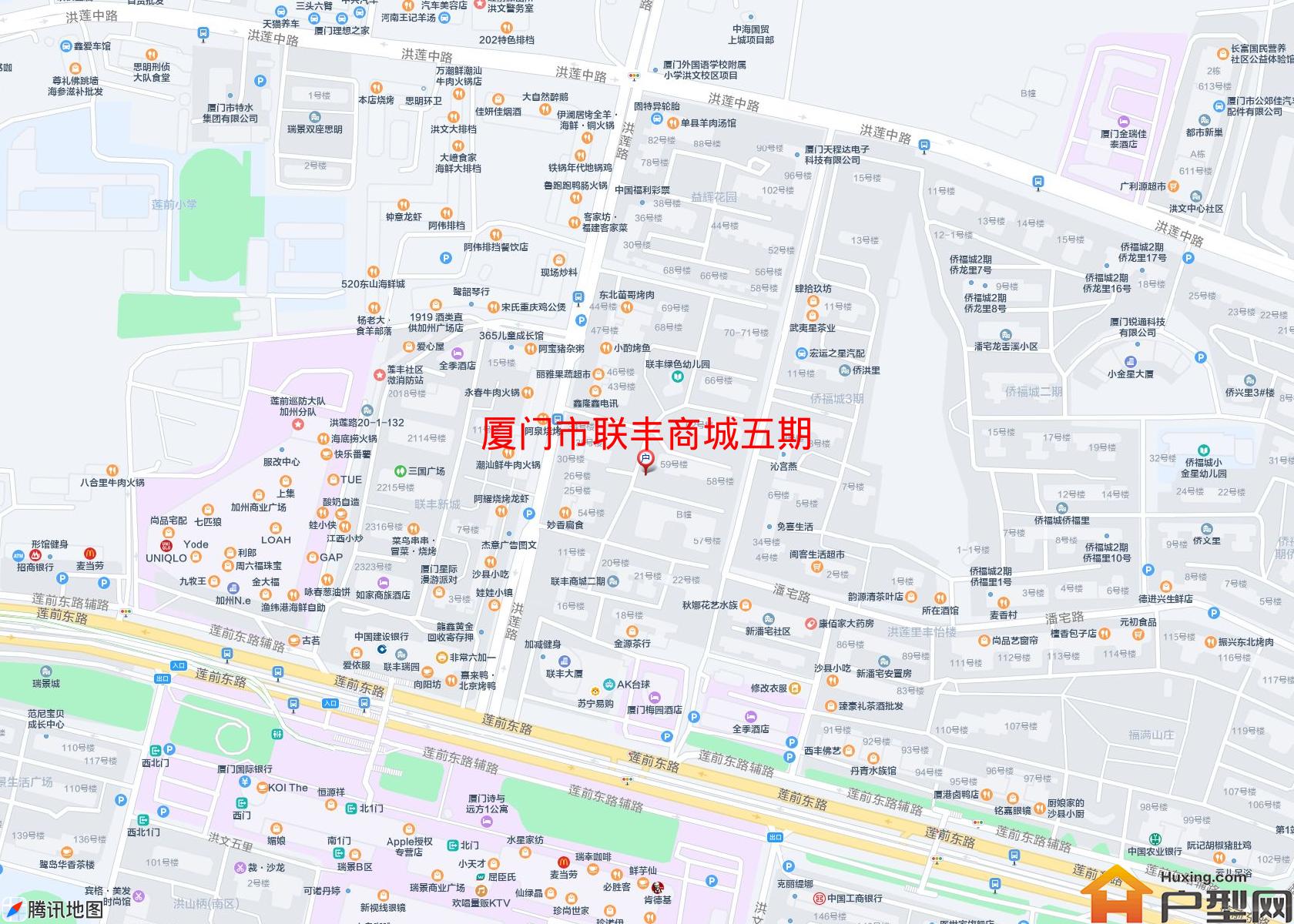 联丰商城五期小区 - 户型网 联丰商城五期小区 - 户型网