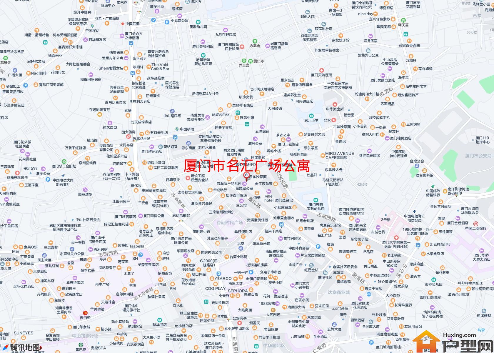 名汇广场公寓小区 - 户型网