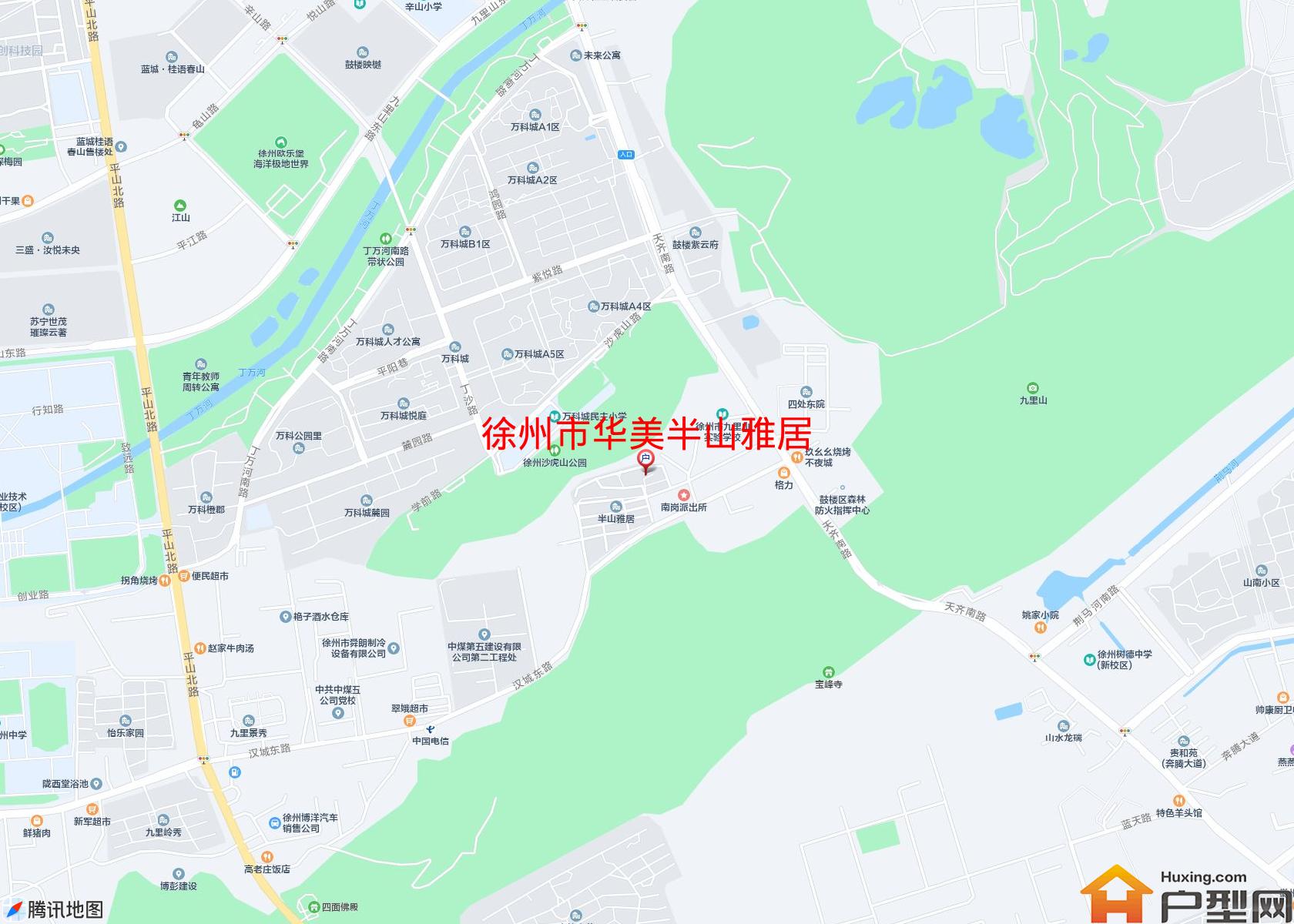 华美半山雅居小区 - 户型网