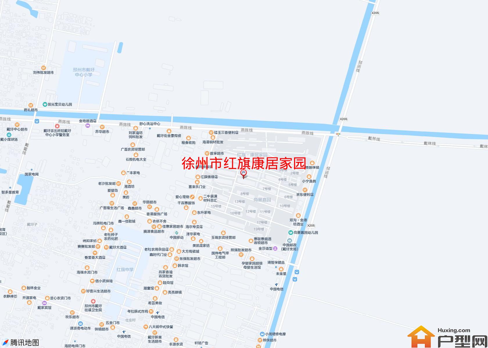 红旗康居家园小区 - 户型网