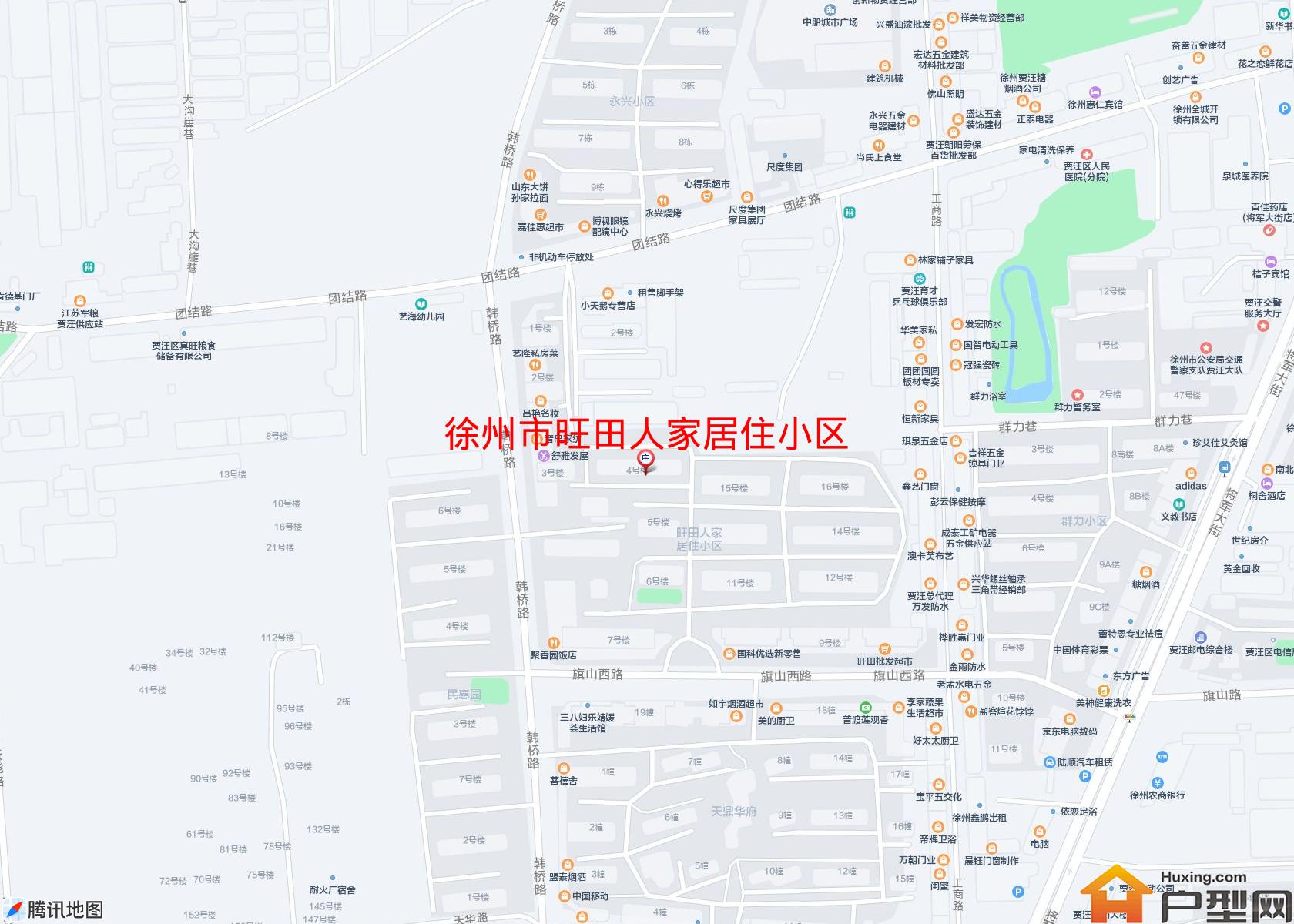 旺田人家居住小区小区 - 户型网