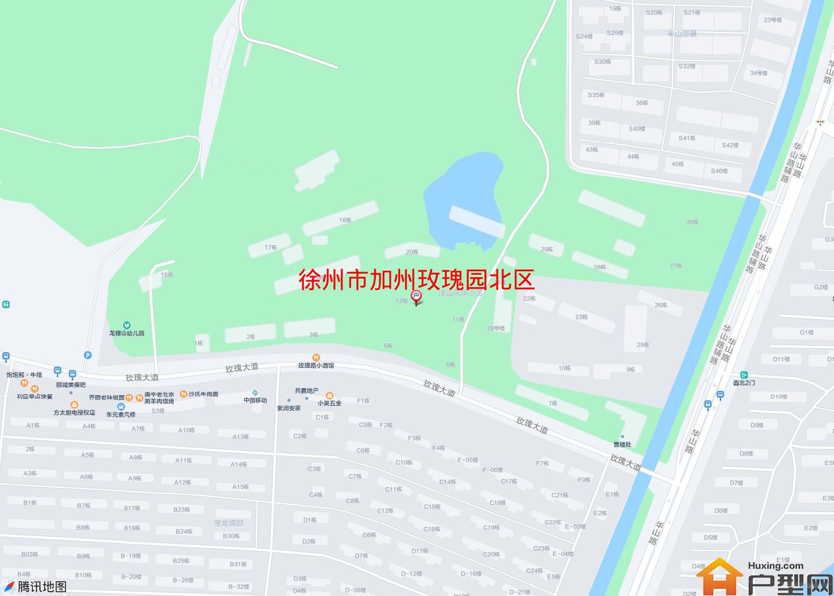 加州玫瑰园北区小区 - 户型网