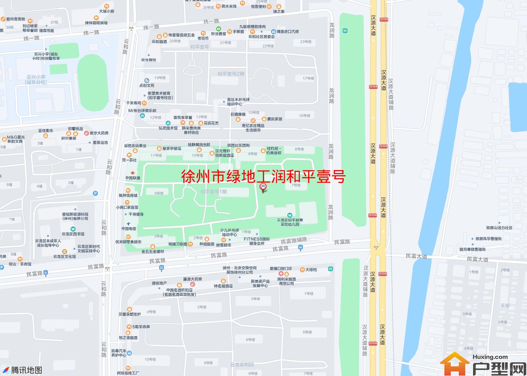 绿地工润和平壹号小区 - 户型网