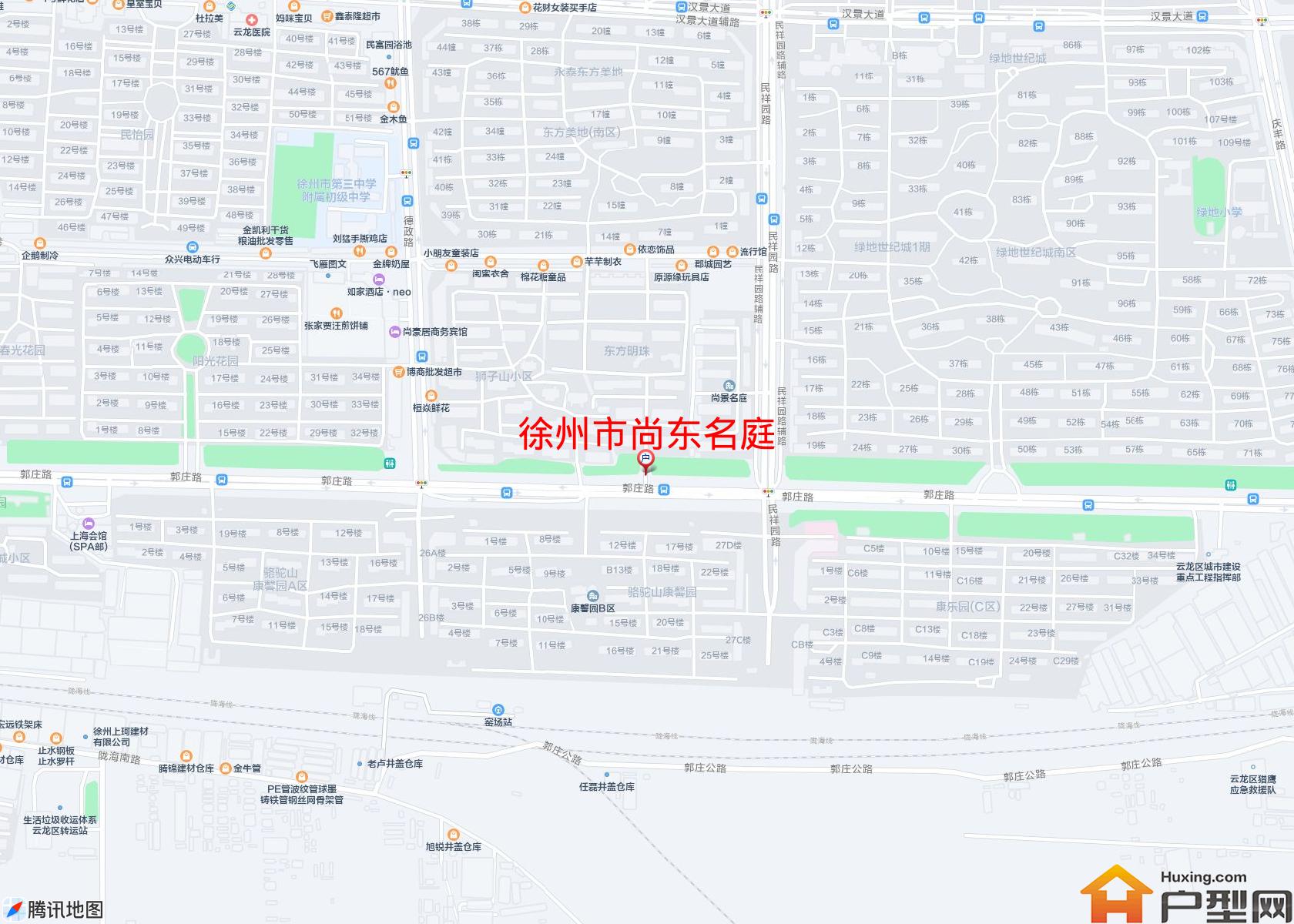 尚东名庭小区 - 户型网
