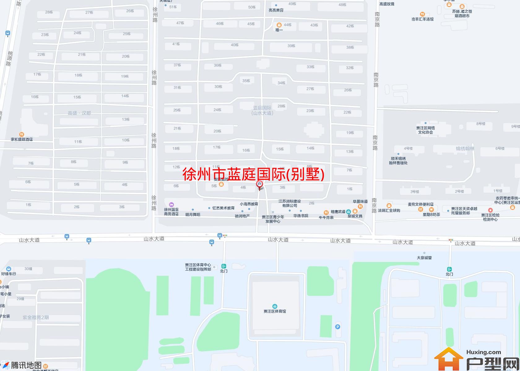 蓝庭国际(别墅)小区 - 户型网