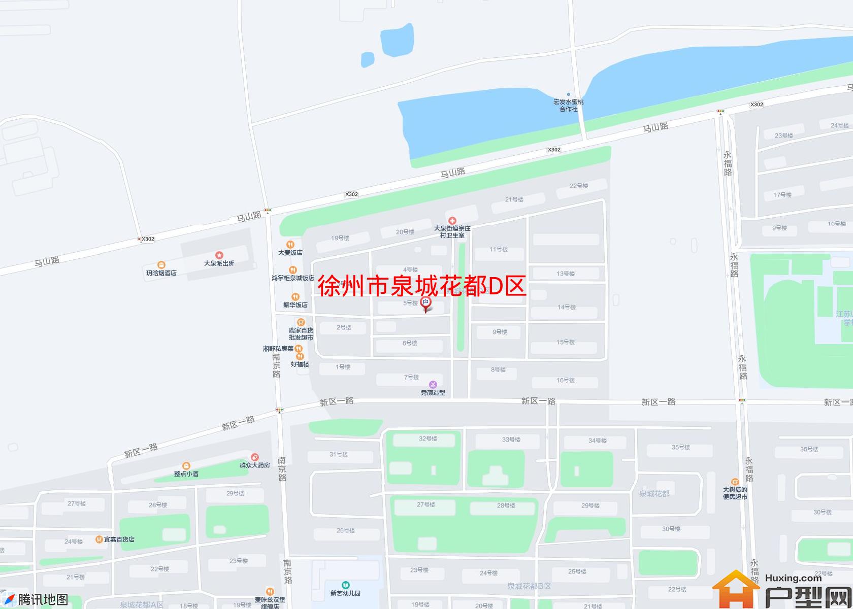 泉城花都D区小区 - 户型网
