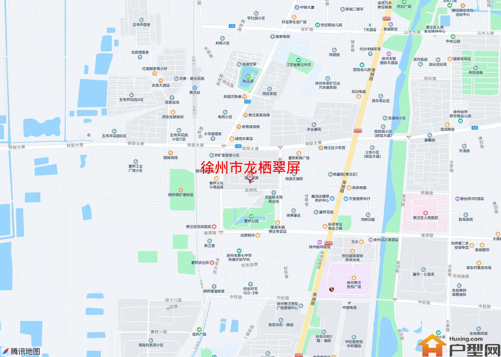 龙栖翠屏小区 - 户型网