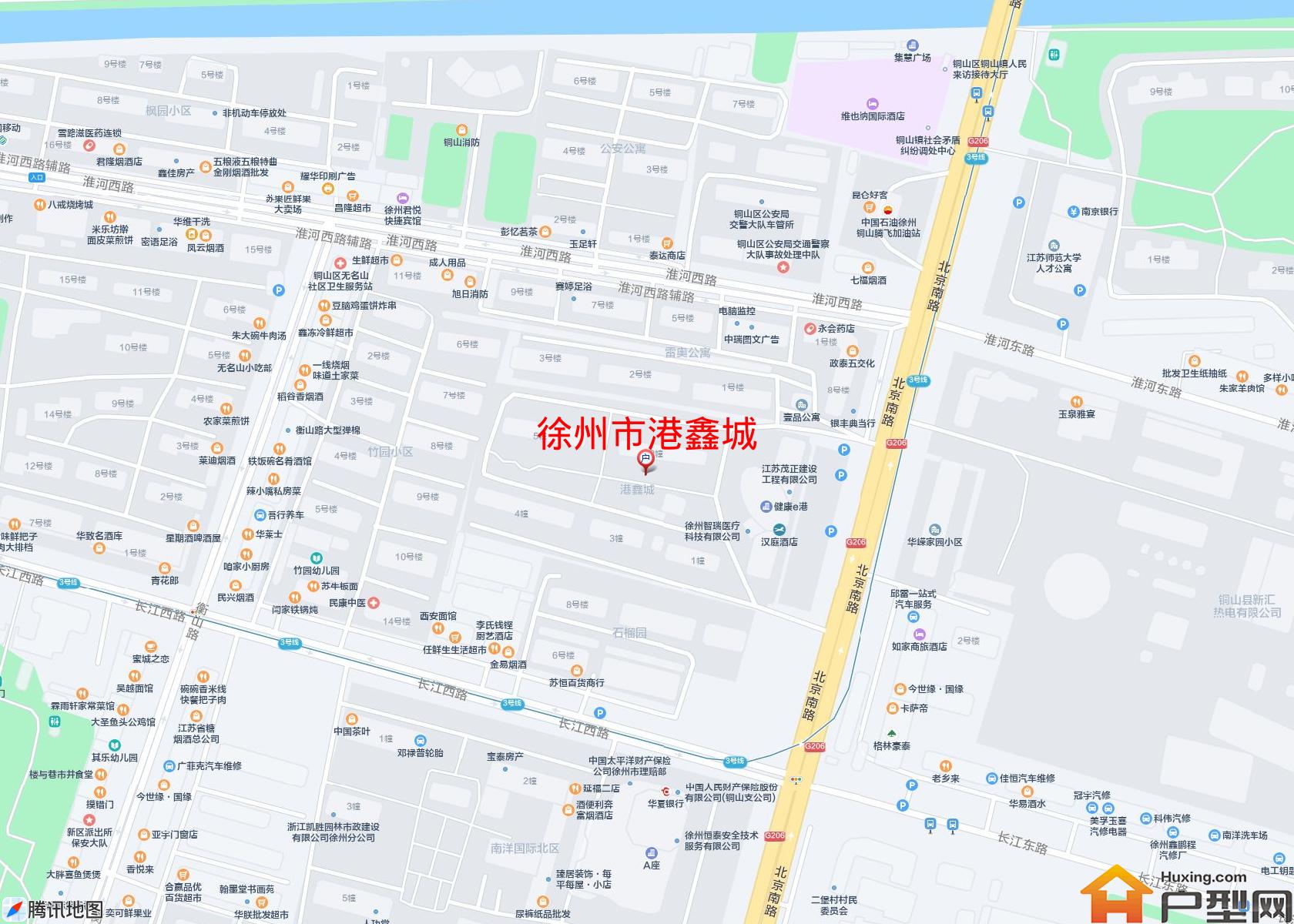 港鑫城小区 - 户型网 港鑫城小区 - 户型网