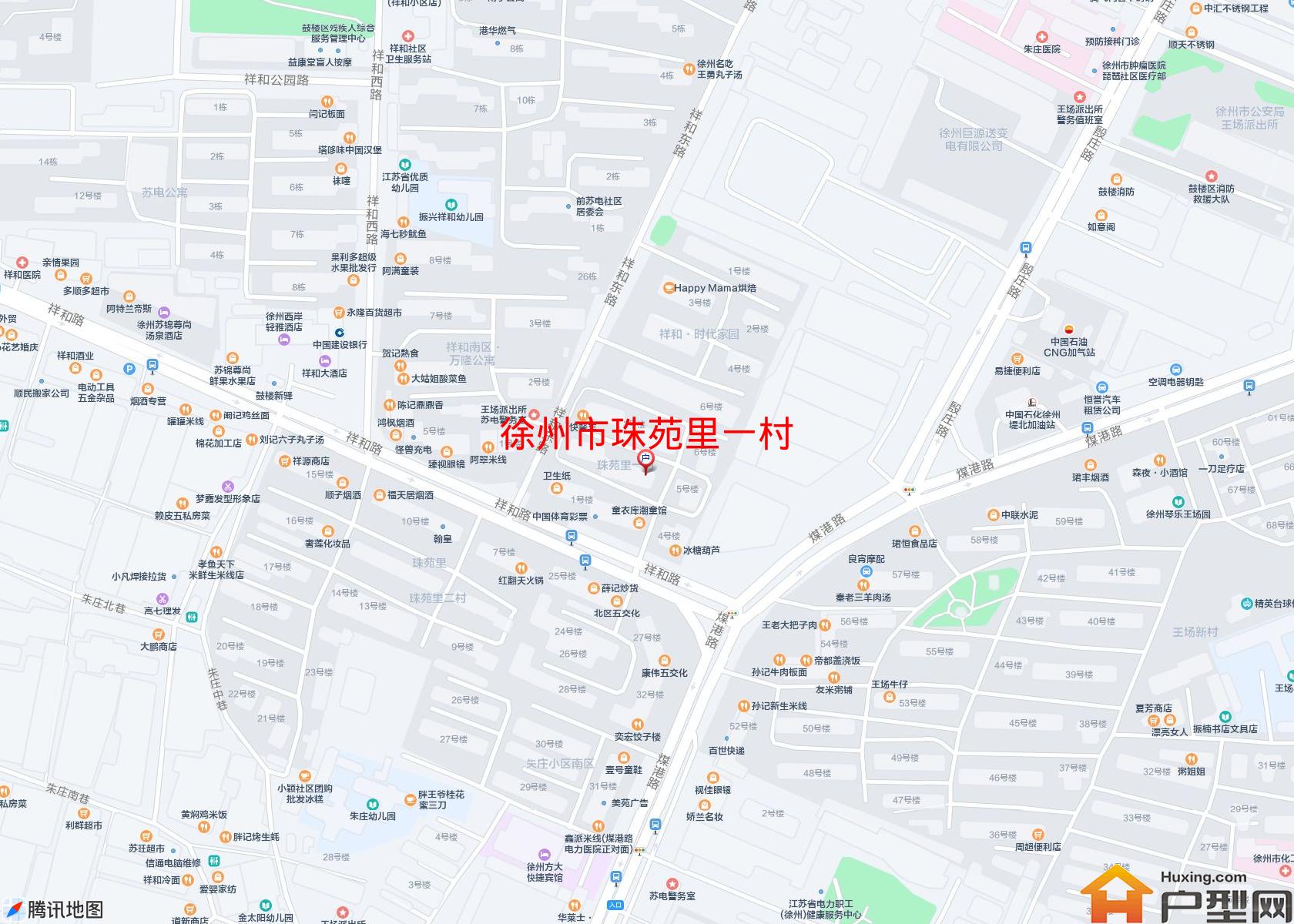 珠苑里一村小区 - 户型网
