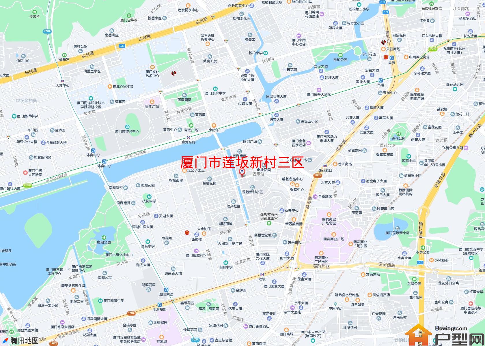 莲坂新村三区小区 - 户型网