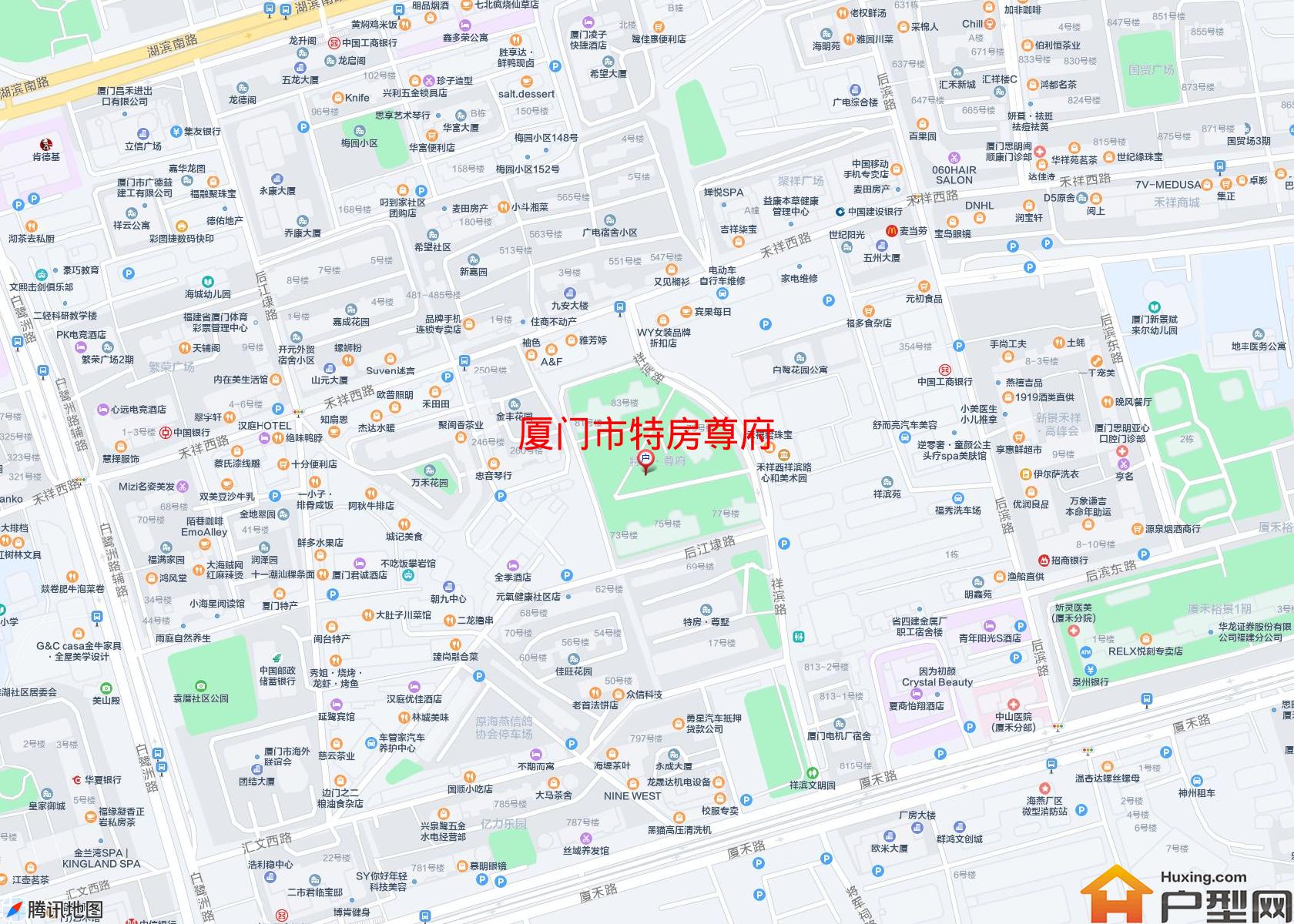 特房尊府小区 - 户型网