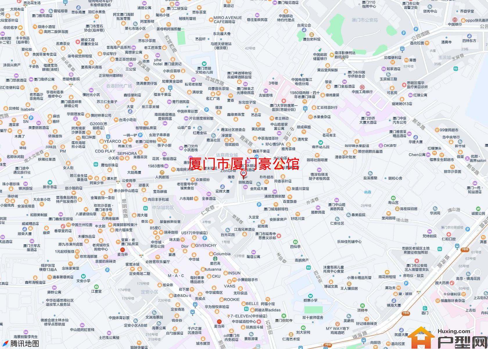 厦门豪公馆小区 - 户型网