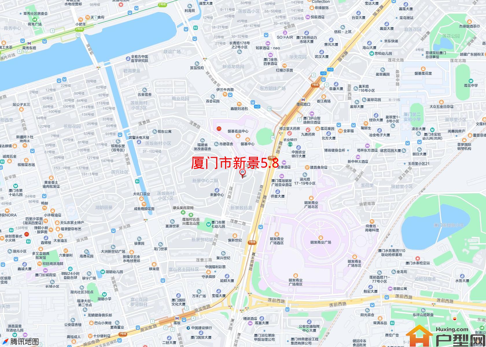 新景5.8小区 - 户型网