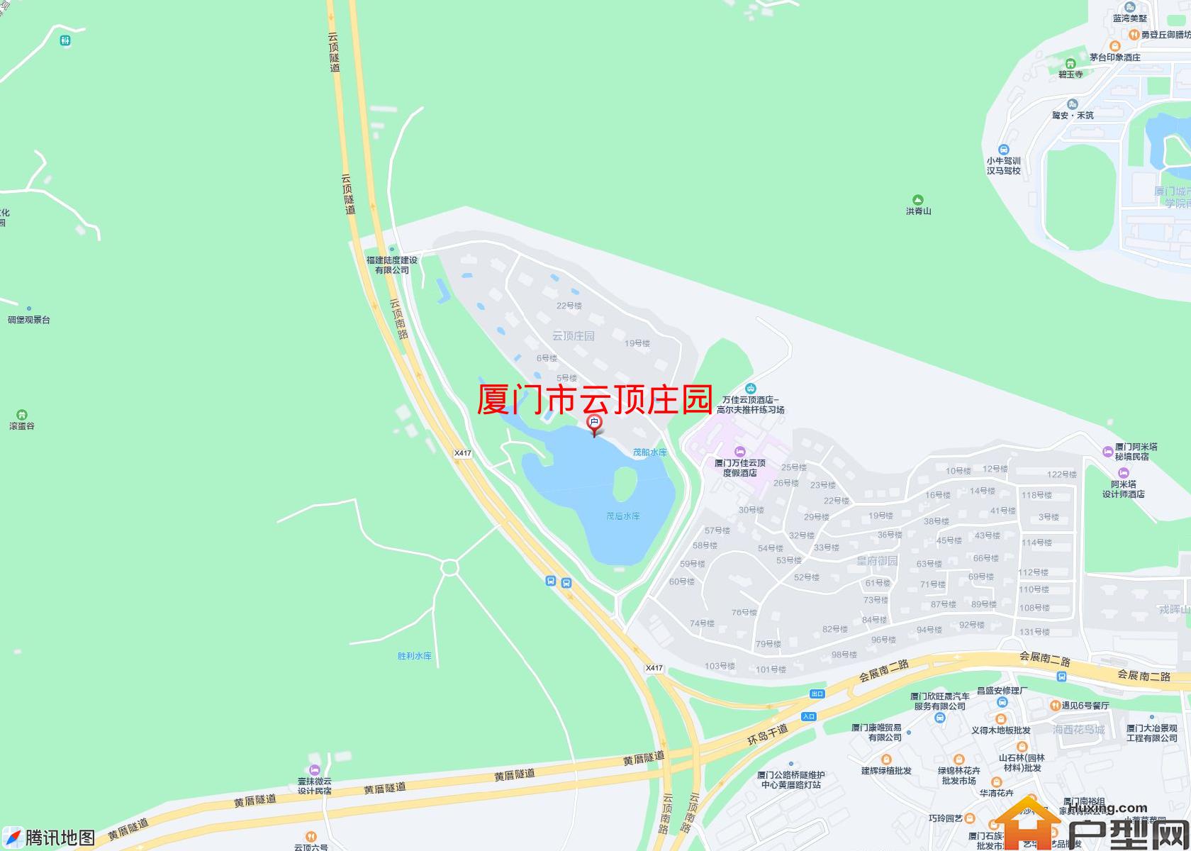 云顶庄园小区 - 户型网