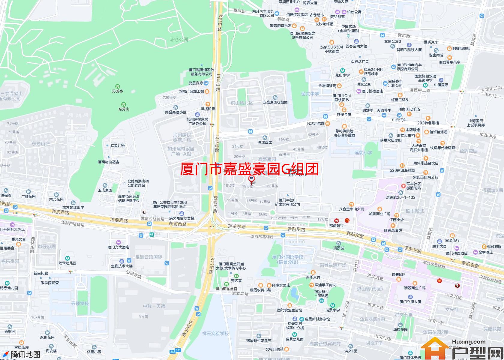 嘉盛豪园G组团小区 - 户型网