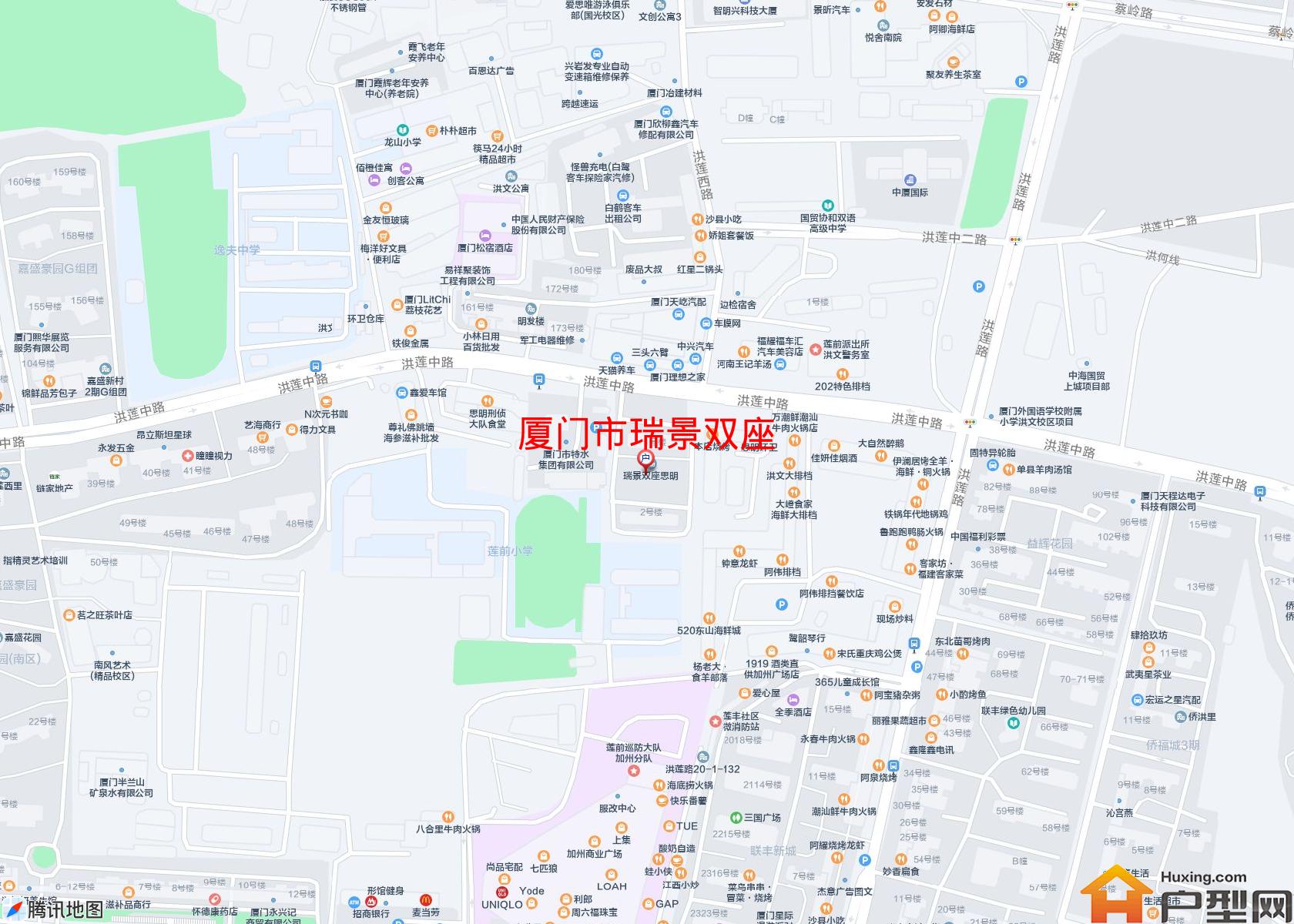 瑞景双座小区 - 户型网