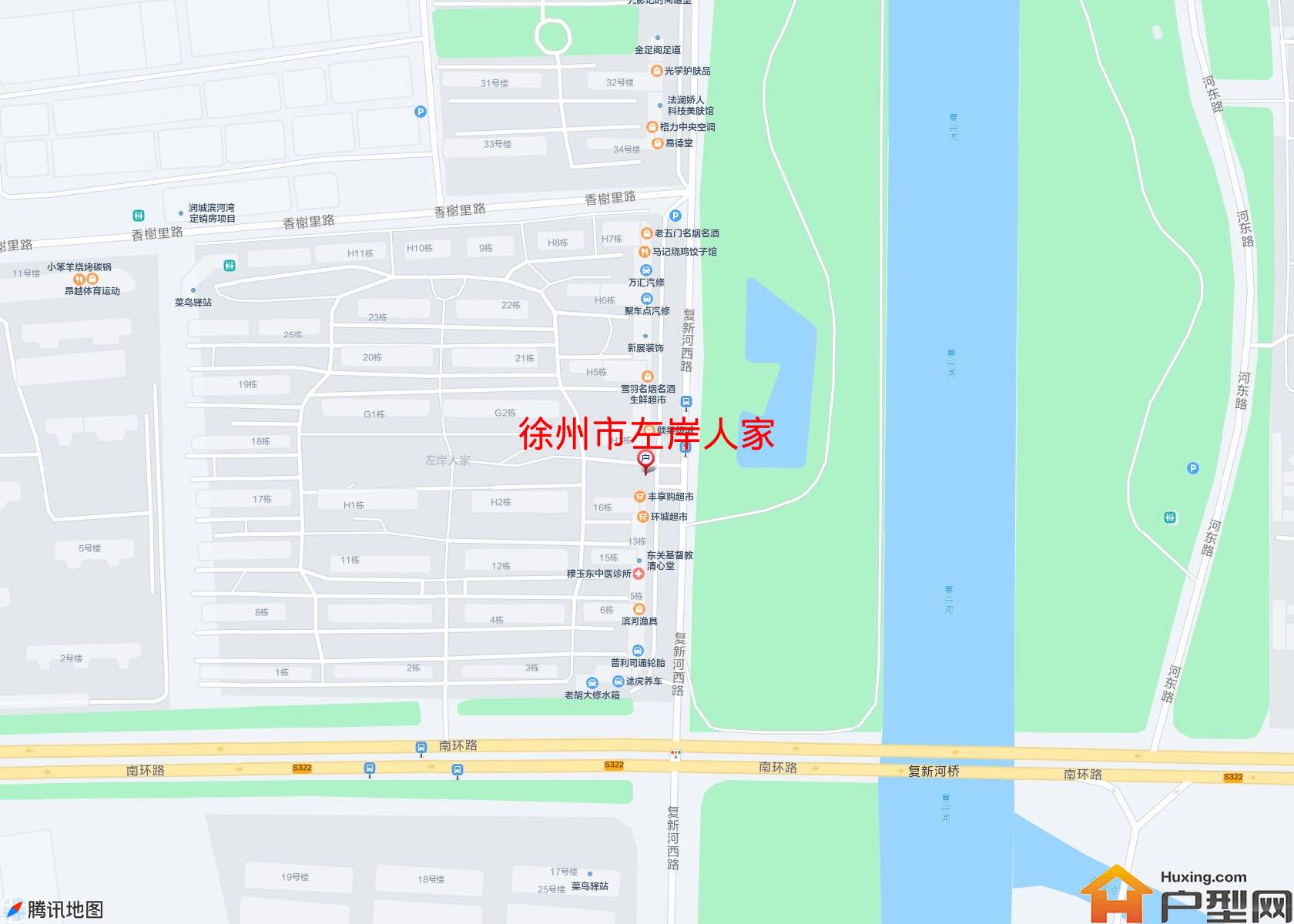 左岸人家小区 - 户型网