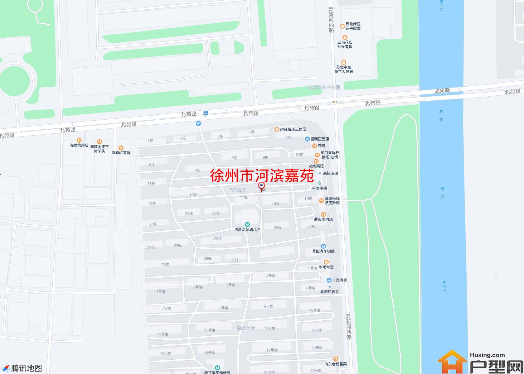 河滨嘉苑小区 - 户型网